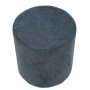 Taburet Bianca - stofa K17 - albastru