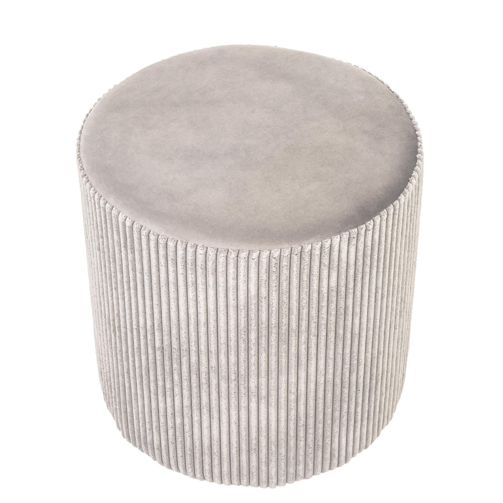 Taburet Bianca - stofa L06 - crem