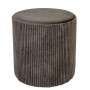 Taburet Bianca - stofa L49 - gri petrol