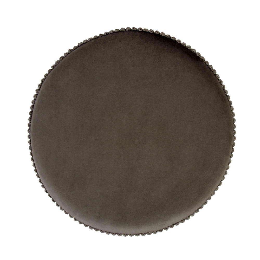 Taburet Bianca - stofa L49 - gri petrol