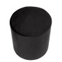 Taburet Bianca - stofa H01 - negru
