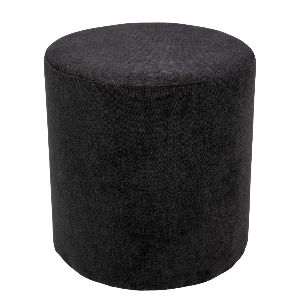 Taburet Bianca - stofa K06 - negru Taburet Bianca - stofa K06 - negru