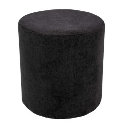 Taburet Bianca - stofa K06 - negru Taburet Bianca - stofa K06 - negru