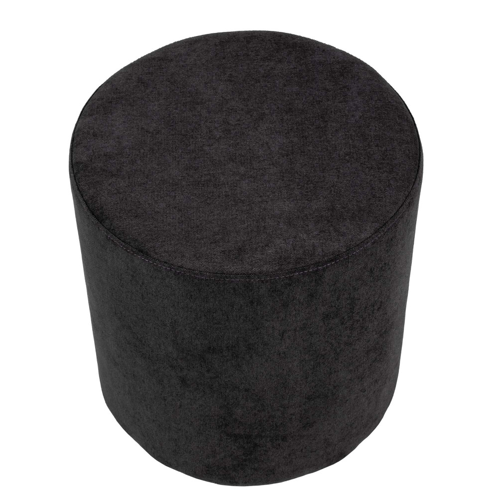 Taburet Bianca - stofa K06 - negru Taburet Bianca - stofa K06 - negru