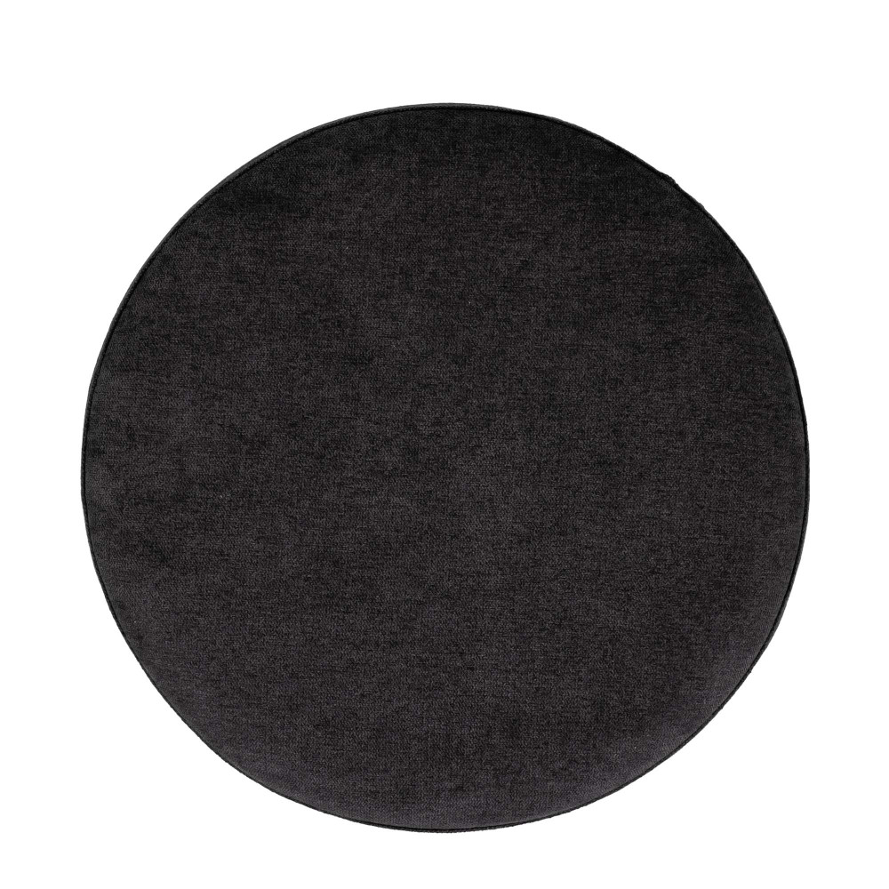 Taburet Bianca - stofa K06 - negru Taburet Bianca - stofa K06 - negru