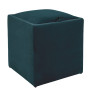 Taburet Box - stofa H13 - turcoaz