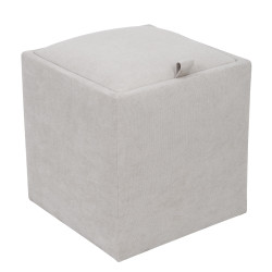 Taburet Box - stofa K08 - crem Taburet Box - stofa K08 - crem