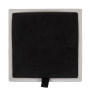 Taburet Box - stofa K08/K06 - crem/negru Taburet Box - stofa K08/K06 - crem/negru