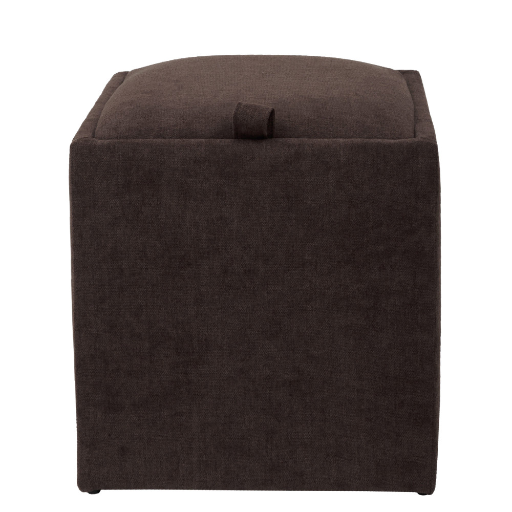 Taburet Box - stofa K07 - maro