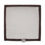 Taburet Box - stofa K07/K08 - maro/crem Taburet Box - stofa K07/K08 - maro/crem