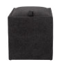 Taburet Box - stofa K06 - negru Taburet Box - stofa K06 - negru