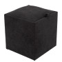 Taburet Box - stofa K06 - negru Taburet Box - stofa K06 - negru