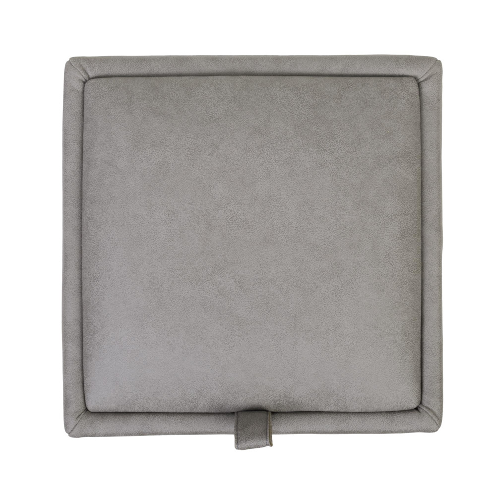 Taburet Box - stofa M601 - crem Taburet Box - stofa M601 - crem