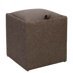 Taburet Box - stofa M610 - bej Taburet Box - stofa M610 - bej