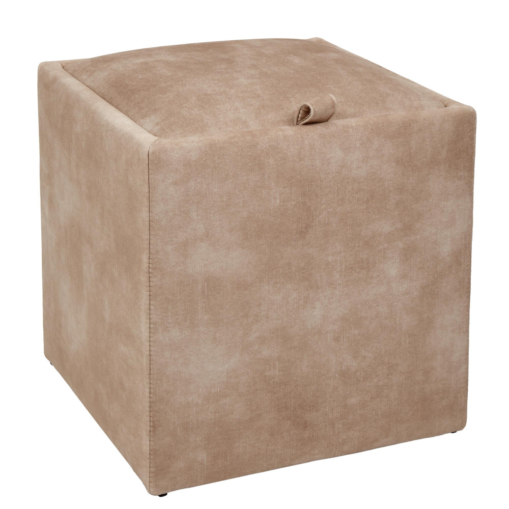 Taburet Box - stofa P03 - bej Taburet Box - stofa P03 - bej