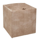 Taburet Box - stofa P03 - bej