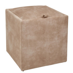 Taburet Box - stofa P03 - bej Taburet Box - stofa P03 - bej