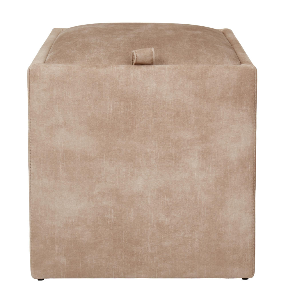 Taburet Box - stofa P03 - bej Taburet Box - stofa P03 - bej