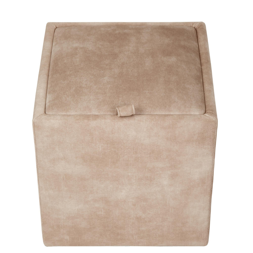 Taburet Box - stofa P03 - bej Taburet Box - stofa P03 - bej