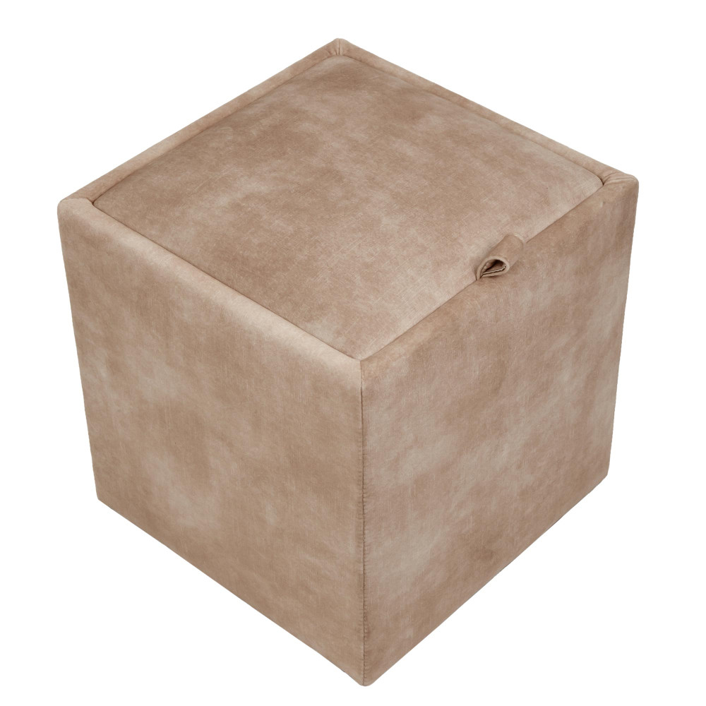 Taburet Box - stofa P03 - bej Taburet Box - stofa P03 - bej