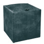 Taburet Box - stofa P13 - turcoaz Taburet Box - stofa P13 - turcoaz