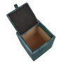 Taburet Box - stofa P13 - turcoaz Taburet Box - stofa P13 - turcoaz