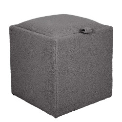Taburet Box - stofa T03 - gri Taburet Box - stofa T03 - gri