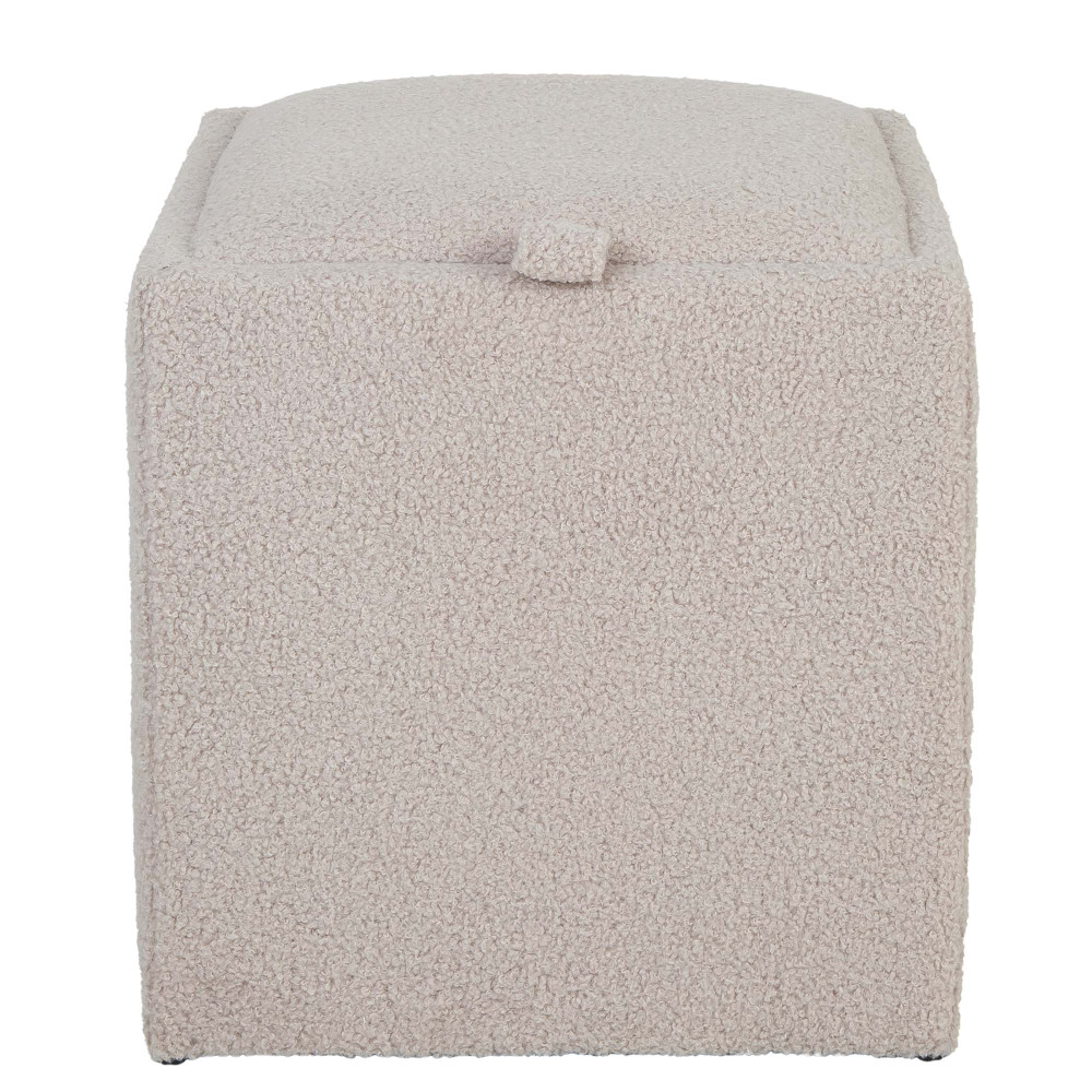 Taburet Box - stofa T05 - crem Taburet Box - stofa T05 - crem