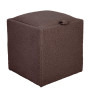Taburet Box - stofa T07 - maro Taburet Box - stofa T07 - maro