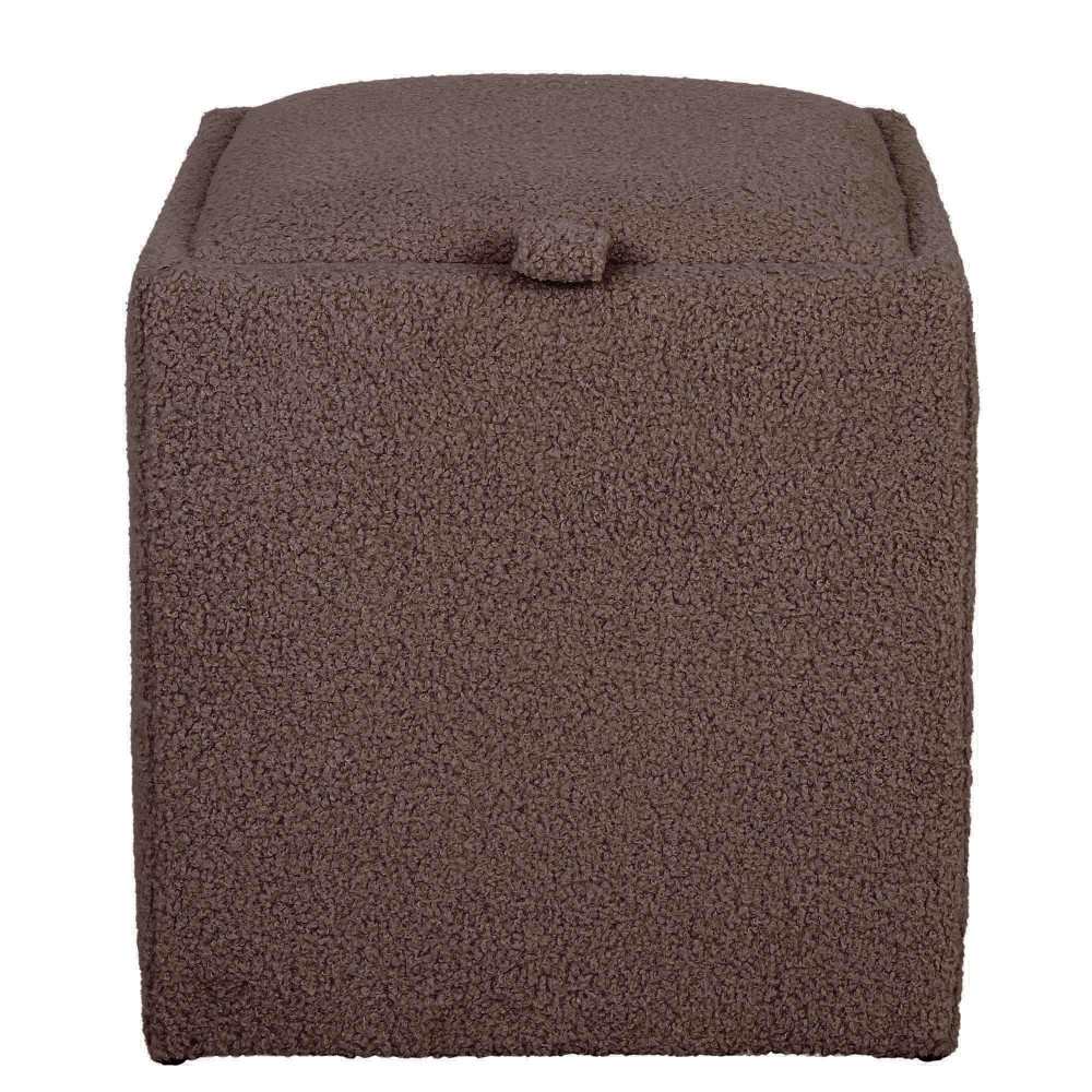 Taburet Box - stofa T07 - maro Taburet Box - stofa T07 - maro