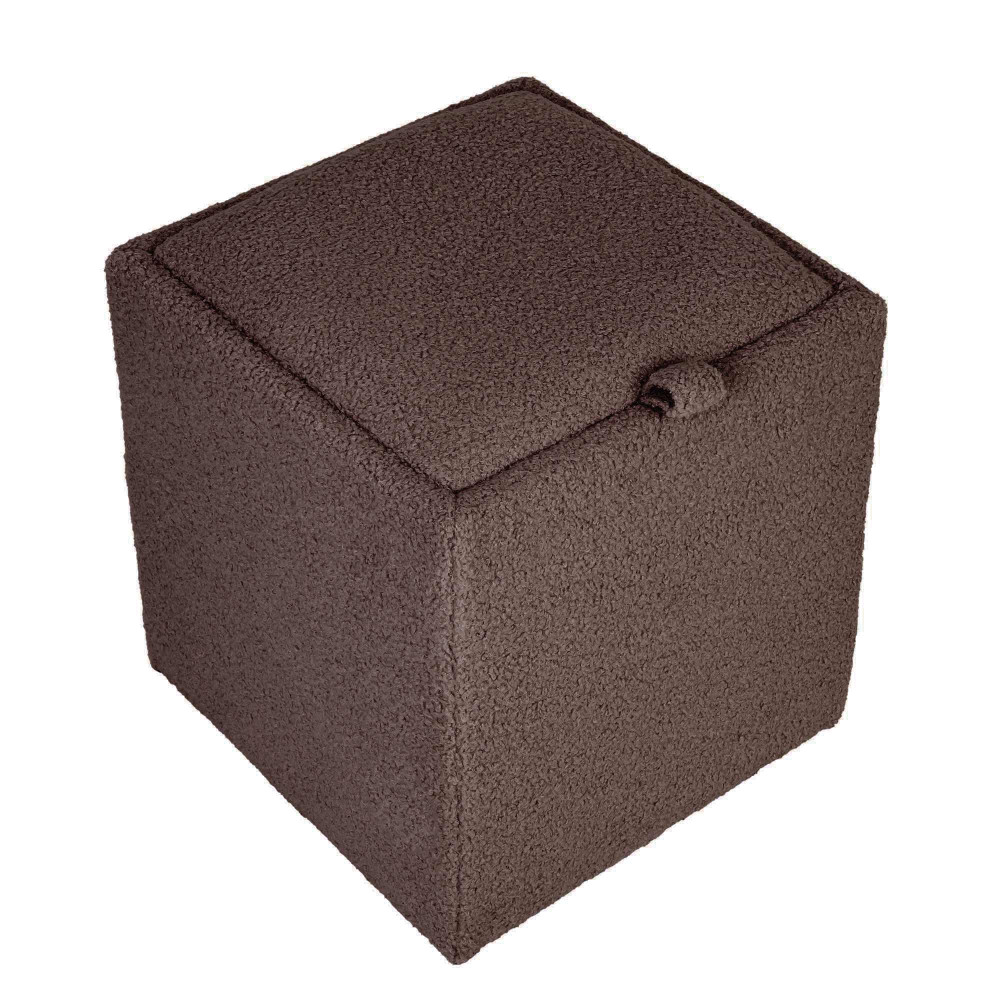 Taburet Box - stofa T07 - maro Taburet Box - stofa T07 - maro