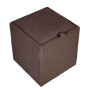 Taburet Box - stofa T07 - maro Taburet Box - stofa T07 - maro
