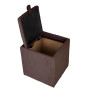 Taburet Box - stofa T07 - maro Taburet Box - stofa T07 - maro