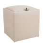 Taburet Box - imitatie piele - POLY - crem Taburet Box - imitatie piele - POLY - crem