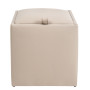 Taburet Box - imitatie piele - POLY - crem Taburet Box - imitatie piele - POLY - crem