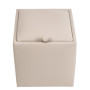 Taburet Box - imitatie piele - POLY - crem Taburet Box - imitatie piele - POLY - crem