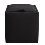 Taburet Box - imitatie piele - POLY - negru Taburet Box - imitatie piele - POLY - negru