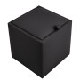Taburet Box - imitatie piele - POLY - negru Taburet Box - imitatie piele - POLY - negru