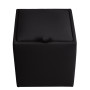 Taburet Box - imitatie piele - POLY - negru Taburet Box - imitatie piele - POLY - negru