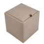 Taburet Box - imitatie piele - POLY - taupe Taburet Box - imitatie piele - POLY - taupe