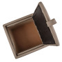 Taburet Box - imitatie piele - POLY - taupe Taburet Box - imitatie piele - POLY - taupe