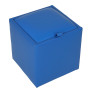 Taburet Box - imitatie piele albastru - 21898 Taburet Box - imitatie piele albastru - 21898