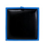 Taburet Box - imitatie piele albastru/negru - 21898/21901 Taburet Box - imitatie piele albastru/negru - 21898/21901