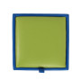 Taburet Box - imitatie piele albastru/verde - 21898/21899 Taburet Box - imitatie piele albastru/verde - 21898/21899