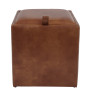 Taburet Box - imitatie piele coniac - 8070 Taburet Box - imitatie piele coniac - 8070