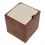 Taburet Box - imitatie piele coniac/crem - 8070/21834 Taburet Box - imitatie piele coniac/crem - 8070/21834