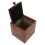 Taburet Box - imitatie piele coniac/maro - 8070/15611 Taburet Box - imitatie piele coniac/maro - 8070/15611