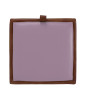 Taburet Box - imitatie piele coniac/mov - 8070/21897 Taburet Box - imitatie piele coniac/mov - 8070/21897
