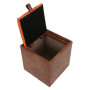 Taburet Box - imitatie piele coniac/portocaliu - 8070/21895 Taburet Box - imitatie piele coniac/portocaliu - 8070/21895