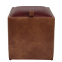 Taburet Box - imitatie piele coniac/bordo - 8070/21902 Taburet Box - imitatie piele coniac/bordo - 8070/21902